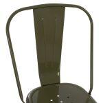 Καρεκλα Μεταλλικη Melita-Pro HM8641.43 Σε Dark Olive Green 44x47x84.5υεκ. - Image 7