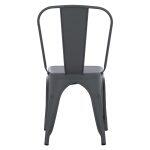 Καρεκλα Μεταλλικη Melita-Pro HM8641.50 Γκρι 44x47x84.5υεκ. - Image 6