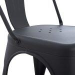 Καρεκλα Μεταλλικη Melita-Pro HM8641.50 Γκρι 44x47x84.5υεκ. - Image 10