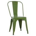 Καρεκλα Μεταλλικη Melita-Pro HM8641.53 Light Olive Green 44x47x84.5υεκ.