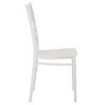 Καρεκλα Πολυπροπυλενιου Catering Tiffany HM8058.31 Λευκο 39x46x89υεκ. - Image 4