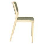 Καρεκλα Πολυπροπυλενιου Meko HM5934.04 Μπεζ Με Olive Green Ψαθα 51x52x80υεκ. - Image 4