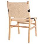 Καρεκλα Rubberwood Και Σχοινι Σε Φυσικο Rustic 50x60x88yεκ.hm9323.01 - Image 5