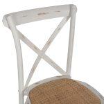 Καρεκλα Owen Στοιβαζομενη Ξυλινη Απο Οξια White Wash Χρωμα Με Χιαστι Πλατη HM8575.04 45x55,5x90 Cm - Image 7