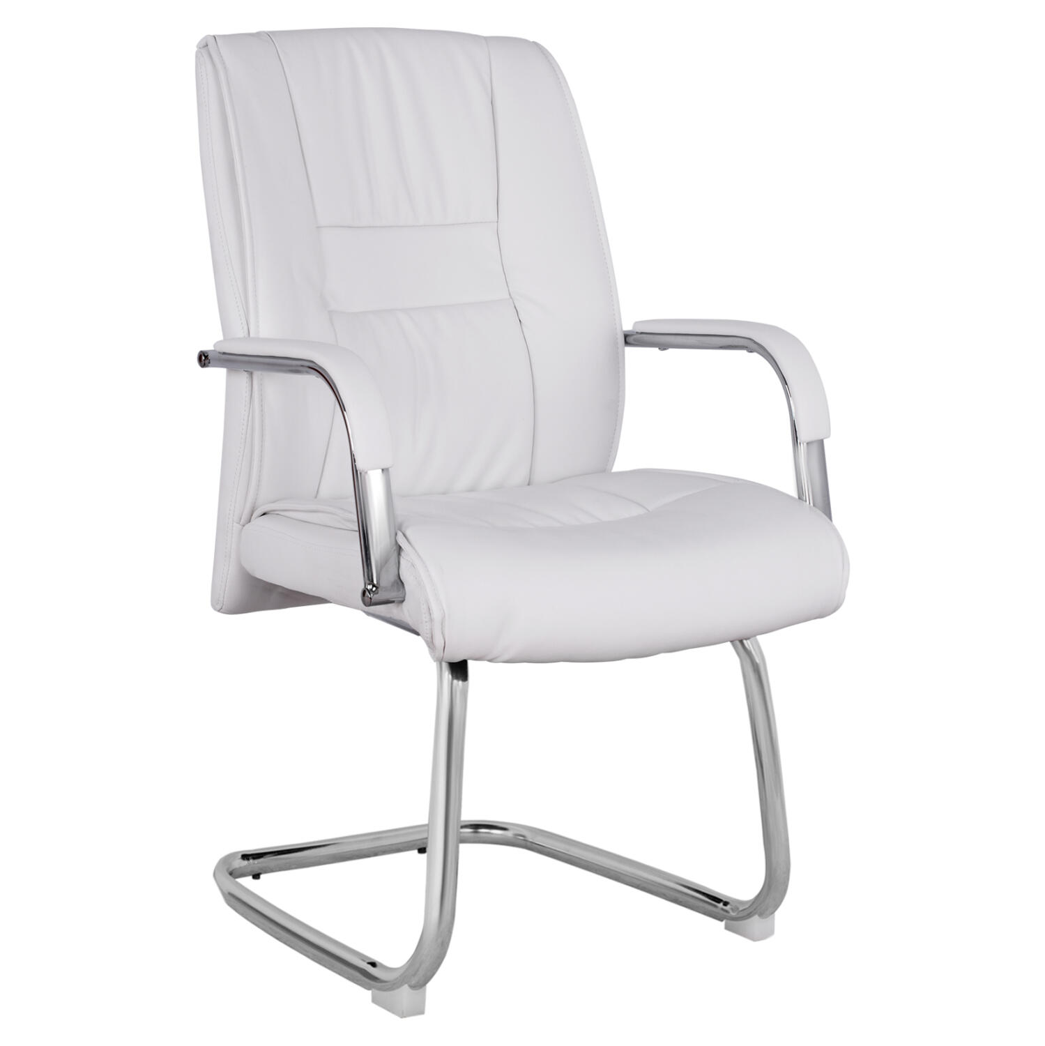karekla-synergasias-fb9110702-se-chroma- Πολυθρονα Συνεργασιας Angee HM1107.02 Σε Χρωμα Λευκο 58x72x98υεκ. - Image 1