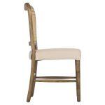 Καρεκλα Τοον Ξυλο Rattan Υφασμα HM9406.04 47x52x91,5υεκ. - Image 4