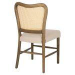 Καρεκλα Τοον Ξυλο Rattan Υφασμα HM9406.04 47x52x91,5υεκ. - Image 5