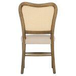 Καρεκλα Τοον Ξυλο Rattan Υφασμα HM9406.04 47x52x91,5υεκ. - Image 6