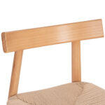 Kαρεκλα Τραπεζαριας Osorio HM18335.01 Rubberwood & Σχοινι Σε Φυσικο 51x55x74υεκ - Image 7