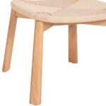 Kαρεκλα Τραπεζαριας Osorio HM18335.01 Rubberwood & Σχοινι Σε Φυσικο 51x55x74υεκ - Image 9