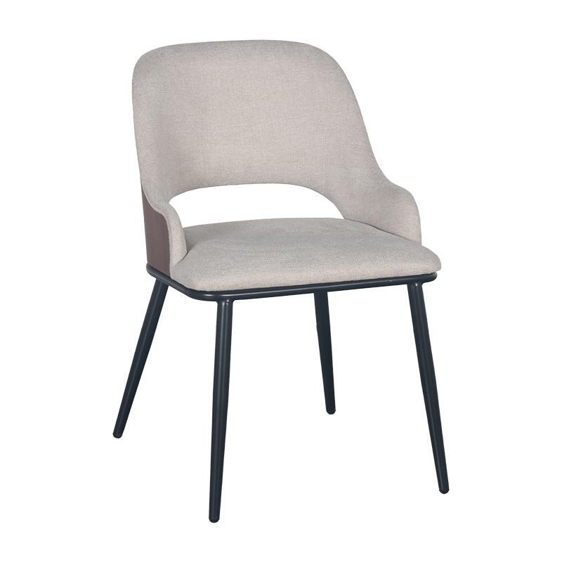karekla-trapezarias-fylliana-1607-krem-yfasma-me-mayra-metallika-podia-48x59x77ek1690459202 Καρεκλα Τραπεζαριας Fylliana 1607 Κρεμ Υφασμα Με Μαυρα Μεταλλικα Ποδια 48x59x77εκ - Image 1