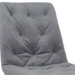 Καρεκλα Τραπεζαριας Fylliana 9606 Γκρι Χρωμα 59x46x85εκ - Image 5
