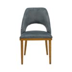 Καρεκλα Τραπεζαριας Fylliana Castel Denim Χρωμα 50x56x93εκ - Image 2