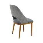 Καρεκλα Τραπεζαριας Fylliana Castel Denim Χρωμα 50x56x93εκ - Image 4