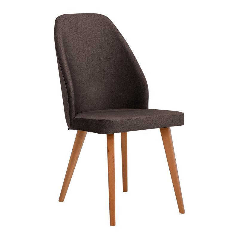 karekla-trapezarias-fylliana-new-melanie-yfasma-kafe-chroma-46x48x93ek1741610403 Καρεκλα Τραπεζαριας Fylliana New Melanie Υφασμα Καφε Χρωμα 46x48x93εκ - Image 1