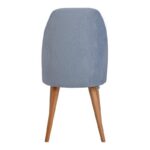 Καρεκλα Τραπεζαριας Fylliana New Melanie Υφασμα Mineral Χρωμα 46x48x93εκ - Image 5