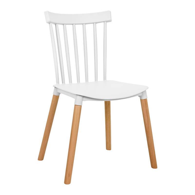 karekla-trapezarias-fylliana-rubina-leyko-chroma-51x50x84ek1770625501 Καρεκλα Τραπεζαριας Fylliana Rubina Λευκο Χρωμα 51x50x84εκ - Image 1