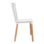 Καρεκλα Τραπεζαριας Fylliana Rubina Λευκο Χρωμα 51x50x84εκ - Image 3