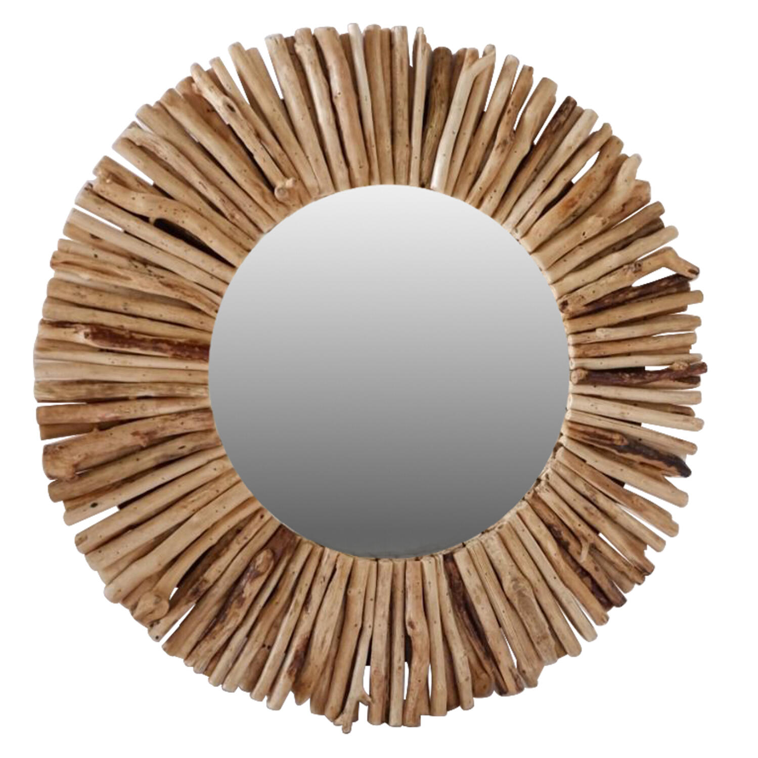 kathreptis-apo-driftwood-fysiko-fb97720- Καθρεπτης Απο Driftwood Φυσικο HM7720 60x5x60yεκ. - Image 1