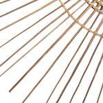 Καθρεπτης Στρογγυλος Με Πλαισιο Απο Sticks Κοκοφοινικα Σε Χρωμα Φυσικο φ85 εκ.hm7733 - Image 6