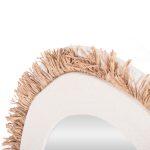 Καθρεπτης Τοιχου Σειρα Santorini HM4528 MDF Υπολευκο-Διακοσμηση Σε Μπεζ 60x2x80υεκ. - Image 4