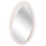 Καθρεπτης Τοιχου Οβαλ Σειρα Santorini HM4514 MDF Σε Υπολευκο 48x3,2x60υεκ