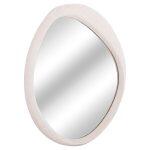 Καθρεπτης Τοιχου Οβαλ Σειρα Santorini HM4514 MDF Σε Υπολευκο 48x3,2x60υεκ - Image 3