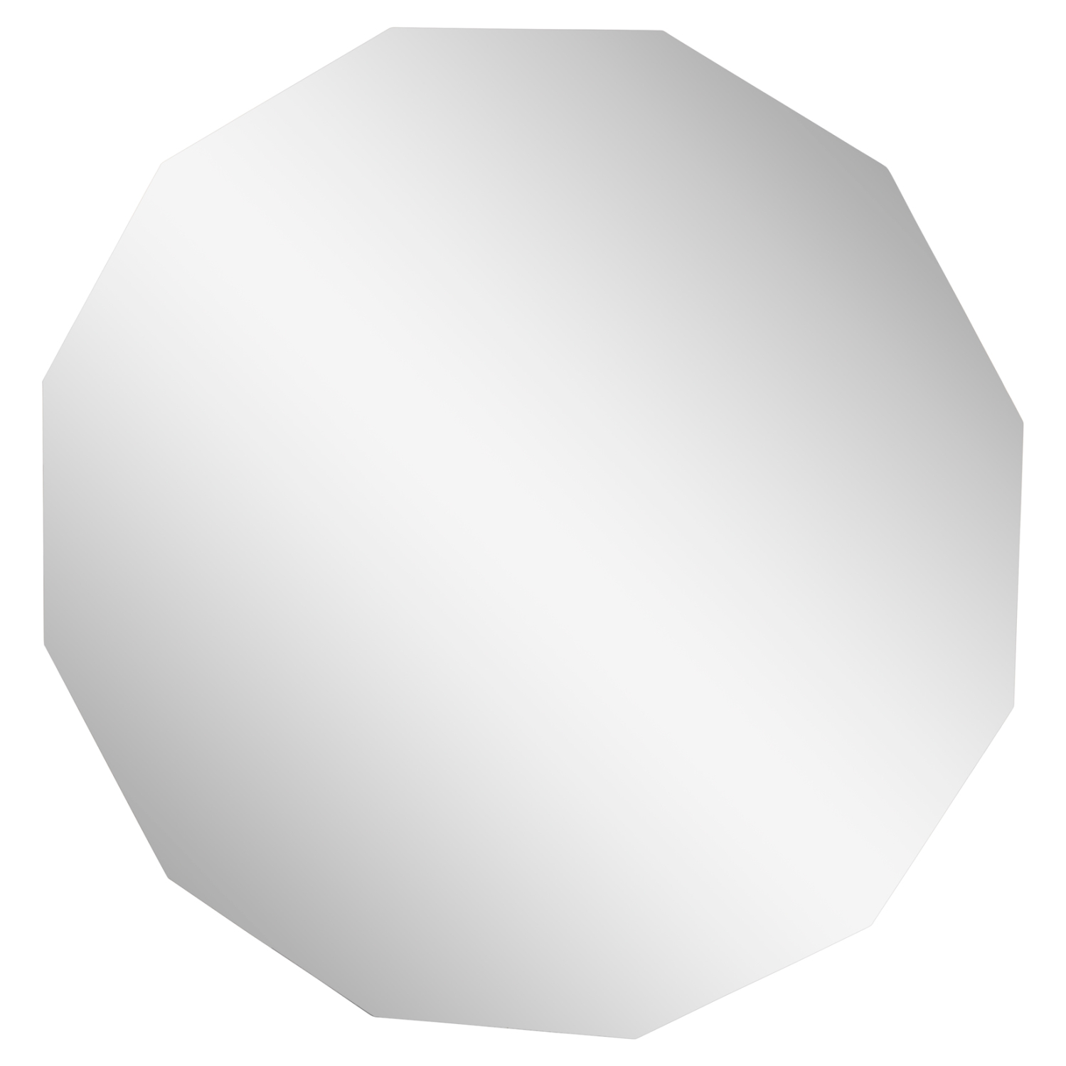 kathreptis-toichoy-polygonikos-fb94494-c Καθρεπτης Τοιχου Πολυγωνικος Cane HM4494 Χωρις Πλαισιο φ79,5εκ. - Image 1