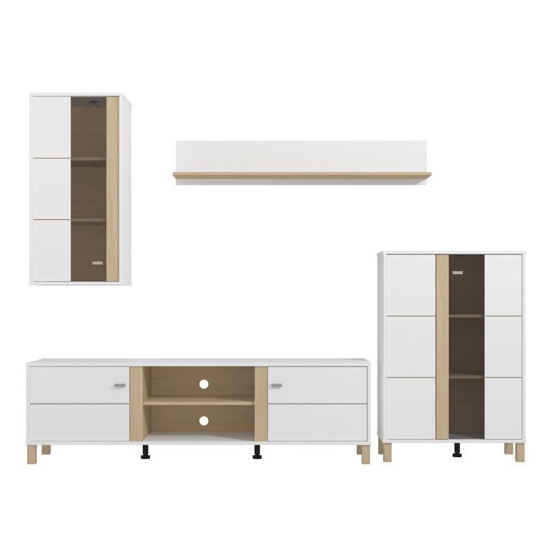kentro-psychagogias-synthesi-peckham-leyko-oak-260x40x183ek1747082112 Κεντρο Ψυχαγωγιας-Συνθεση Peckham Λευκο-Oak 260x40x183εκ - Image 1