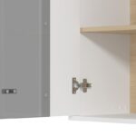 Κεντρο Ψυχαγωγιας-Συνθεση Peckham Λευκο-Oak 260x40x183εκ - Image 5