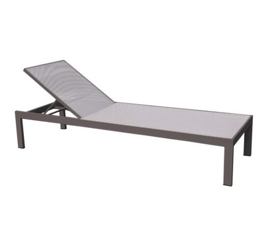 kiro-xaplostra-896-27630 Kiro Taupe Ξαπλώστρα Αλουμινίου Textilene Beige - Image 1