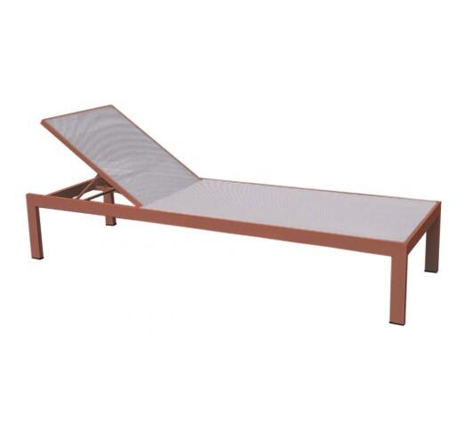 kiro-xaplostra-896-27631 Kiro Copper Ξαπλώστρα Αλουμινίου Textilene Beige - Image 1