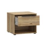 Κομοδινο Aria Mauvella Oak Χρωμα 49x42x40εκ - Image 4