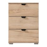 Κομοδινο Duero 3f Artisan Oak 45x40x63εκ - Image 3