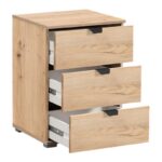Κομοδινο Duero 3f Artisan Oak 45x40x63εκ - Image 4