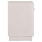 Κομοδινο Σειρα Santorini HM18047 MDF Σε Υπολευκο χρωμα-3 Συρταρia 48x38x55,5υεκ. - Image 4