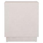 Κομοδινο Σειρα Santorini HM18047 MDF Σε Υπολευκο χρωμα-3 Συρταρia 48x38x55,5υεκ. - Image 6