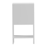 Κομοδινο Argus HM18378.02 Μελαμινη Σε Λευκο 30x30x55υεκ. - Image 3