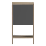 Κομοδινο Argus HM18378.13 Μελαμινη Sonama/Γκρι 30x30x55υεκ. - Image 3