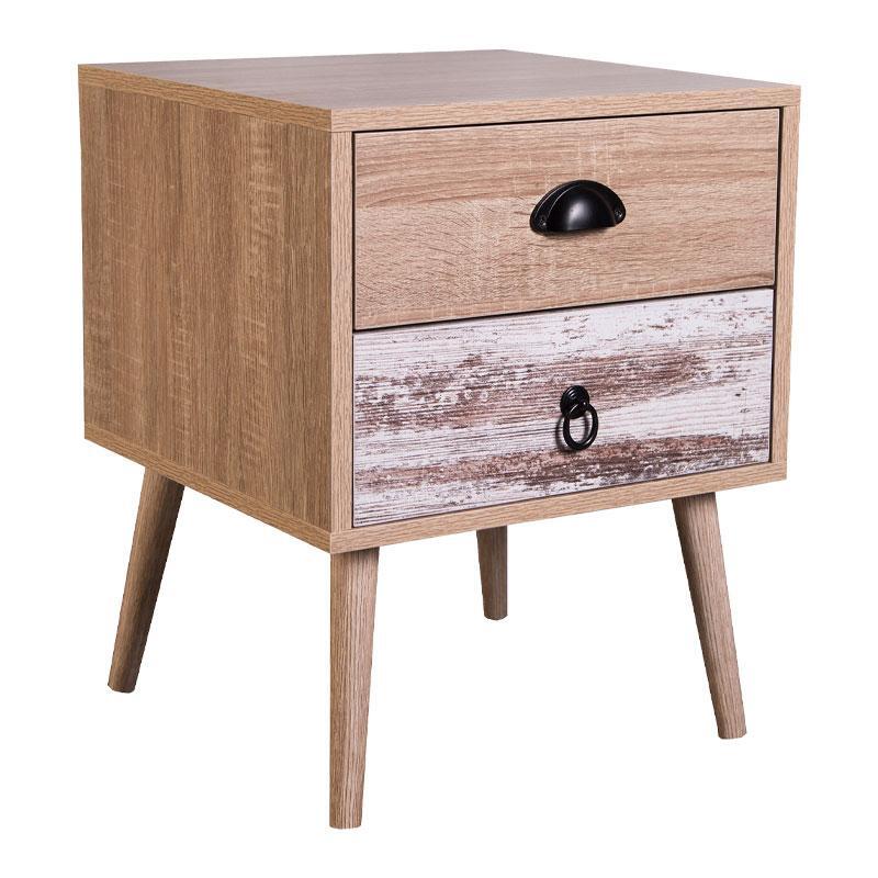 komodino-fylliana-lounge-sonoma-oak-40x395x50ek1674048902 ΚΟΜΟΔΙΝΟ Fylliana "Lounge" SONOMA OAK 40x39,5x50εκ - Image 1