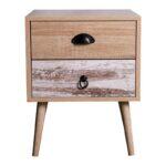 ΚΟΜΟΔΙΝΟ Fylliana "Lounge" SONOMA OAK 40x39,5x50εκ - Image 2