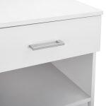 Κομοδινο Με 1 Συρταρι Laney Λευκο HM2345.05 45x35,5x47 Εκ. - Image 6