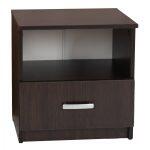 Κομοδινο Με Συρταρι Adler HM2431.02 Μελαμινη Wenge 45x40x48υεκ.