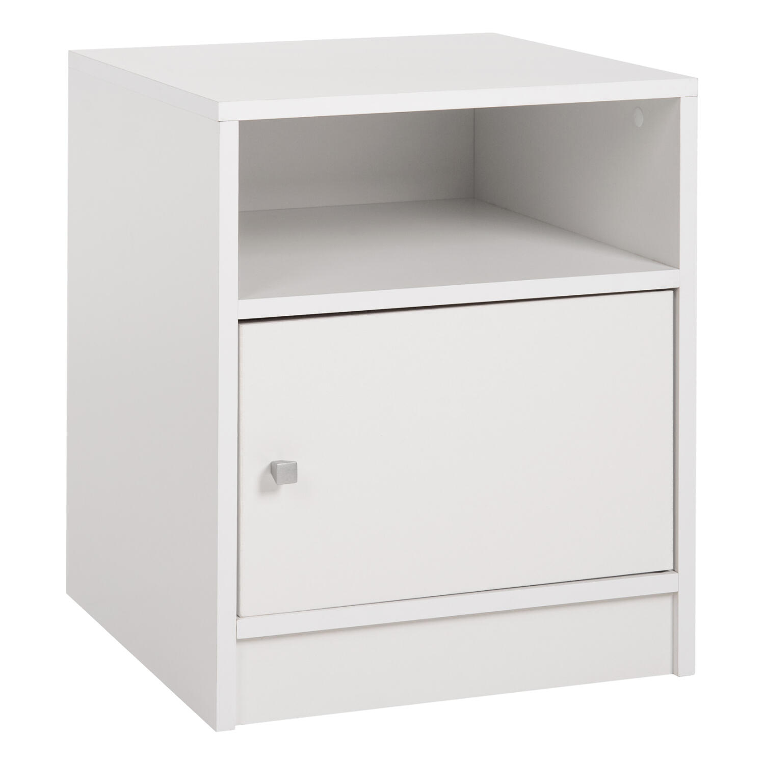 komodino-melaminis-leyko-40x40x50yek-fb9 Κομοδινο Μελαμινης Malory HM2205.05 Λευκo 40x40x50yεκ. - Image 1