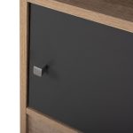 Κομοδινο Malory HM2205.04 Μελαμινη Sonama-Γκρι 40x40x50yεκ. - Image 7