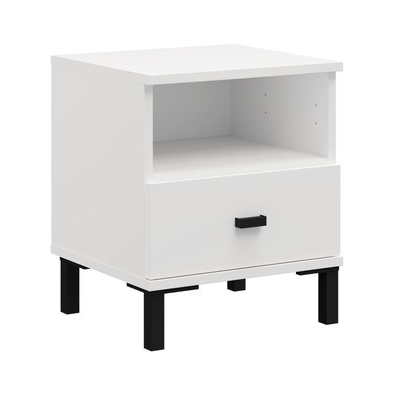 komodino-salamis-no1f-leyko-chroma-39x35x45ek1776681614 Κομοδινο Salamis NO1F Λευκο Χρωμα 39x35x45εκ - Image 1