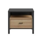 Κομοδινο Terrano Riviera Oak Χρωμα 55x40x49εκ - Image 3