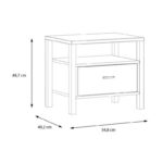 Κομοδινο Terrano Riviera Oak Χρωμα 55x40x49εκ - Image 5