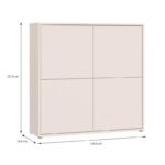 Κομοτα Alice Sand Χρωμα 125x35x122εκ - Image 5