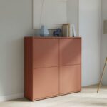 Κομοτα Alice Terracotta Χρωμα 125x35x122εκ - Image 2